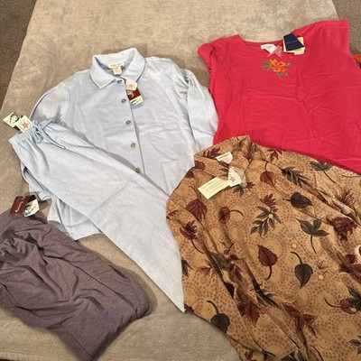 5Pc 2X Susan Graver Women Plus 2X All NWT LOT: Wardrobe Essentials Boutique