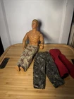 Vintage 1996 GI Joe Action Figure 12 Inch Army Hasbro Pawtucket - No Shirt