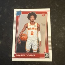 Sharife Cooper 2021-22 Optic Rated Rookie #158 Hawks