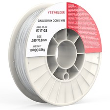 Flux Core Gasless Mig Wire E71tgs Mild Carbon Steel .030inch Diameter 10pound St