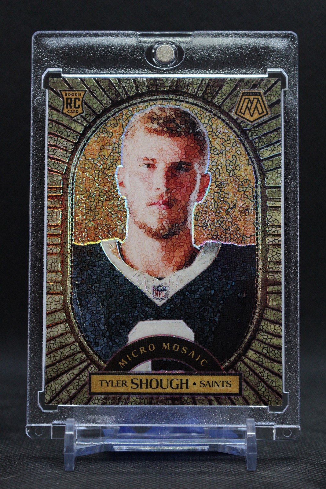 2025 Panini Mosaic #7 Tyler Shough Micro Mosaic