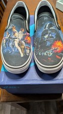 Men's VANS Slip On Star Wars IV A New Hope Shoes Size 12