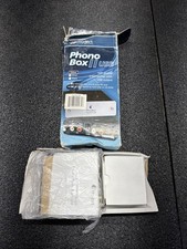 Pro-ject Phono box 2  HiFi phono preamplifier silver  power supply New 