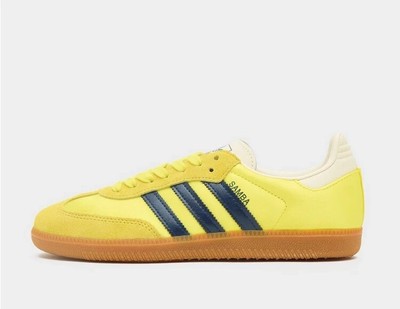 adidas Originals Damen SAMBA OG SCHUHE in Gelb und Schwarz