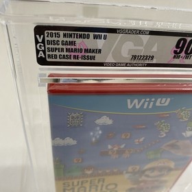 Super Mario Maker (NEW USA Wii U, 2015) Graded VGA 90 Factory Sealed FREE USA