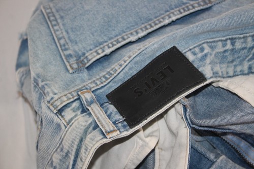 Levi's Made & Crafted Men's 30 X 27 Distressed Patchwork Sample Jeans - Picture 8 of 10