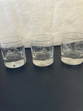 3 CUTTY SARK Whiskey Glasses