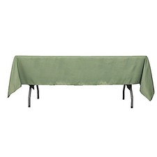 60x102" PREMIUM Polyester RECTANGULAR Tablecloth Catering Quality Home Linens