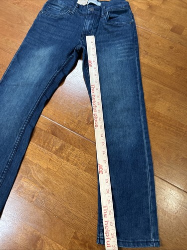 New Levi’s 511 Jeans Kids Size 24x22 Slim Dark Wash NWT - Picture 6 of 14