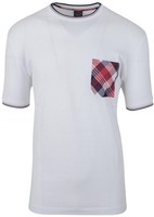 Paul & Shark Yachting Herren Kurzarm T-Shirt Rundhals GrößE L Weiß Baumwolle
