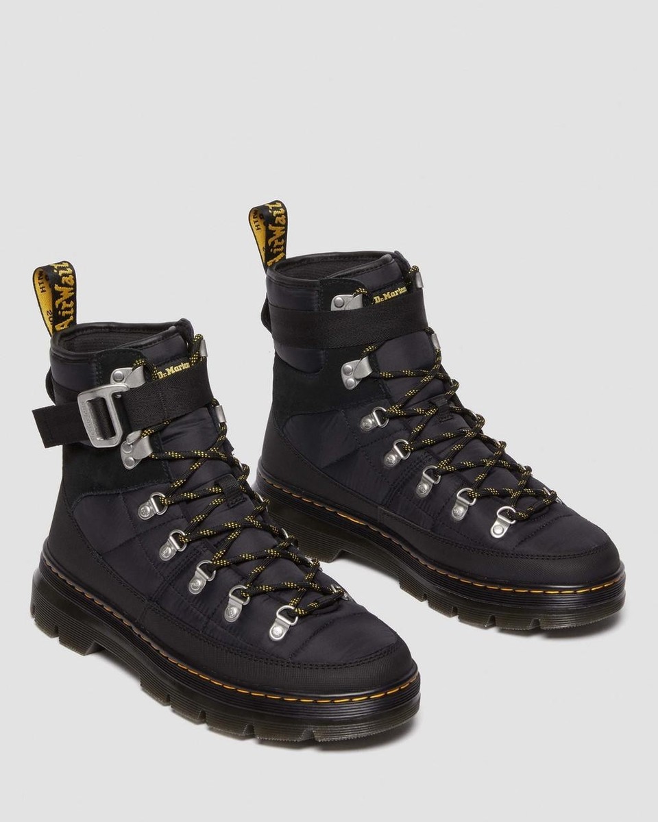 靴 Dr.Martens combs tech New Unisex Dr Martens Combs Tech Padded Quilted Casual Boots Men's
