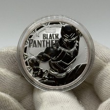 1 oz Silbermünze - Marvel™ - Black Panther™ - 2018 Tuvalu - Mintage 50.000