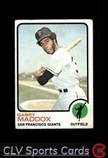 San Francisco Giants Garry Maddox Topps Baseball Near Mint or Better Rookie