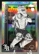 2025 Topps Chrome Logan Driscoll #185 Negative Refractor RC Rays