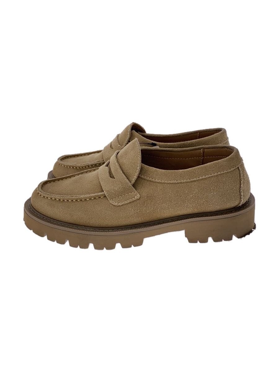 Beige Suede Caminando Loafers US Size 7 Style 23114W