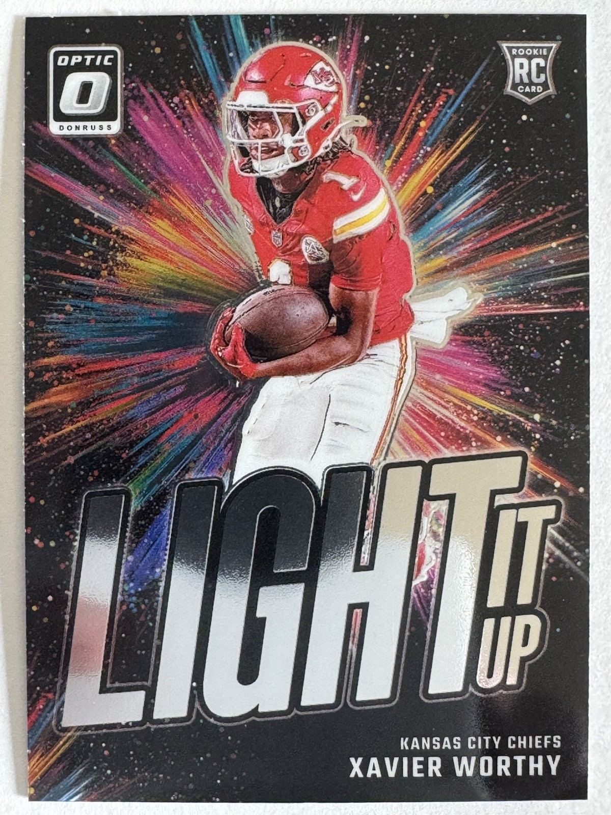 2024 Donruss Optic Light It Up#9 Xavier Worthy