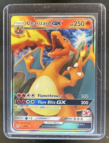 2019 Pokemon SM Hidden Fates Charizard GX #9/68