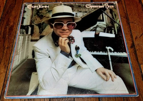 Elton John Greatest Hits LP 1974 US Press MCA-2128 Vinyl Record
