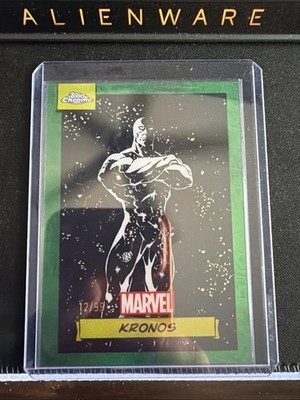Topps Marvel Chrome MCU 2024 Kronos Green /99