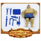 GI Joe Street Fighter II EDMOND HONDA Vintage Action Figure,  Accessories