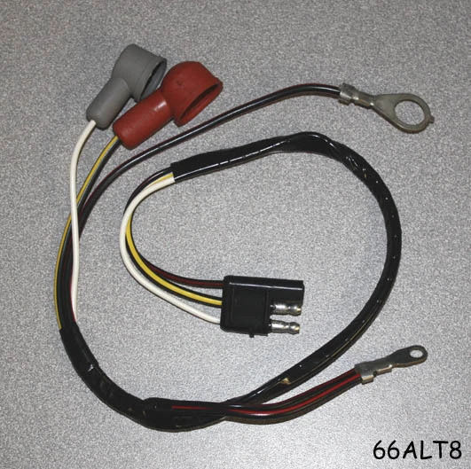 NEW 1967 Ford Mustang Under Hood Wire Wiring Kit Gauge Feed Headlight Alternator - Image 3 of 4