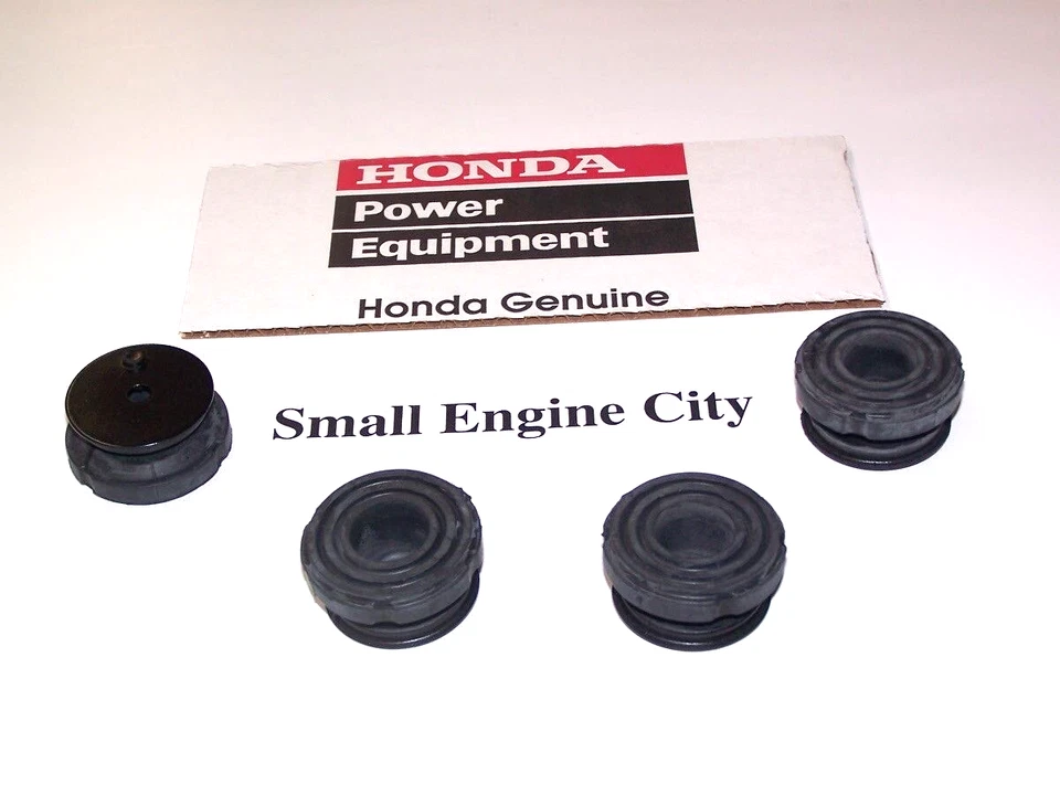 Cantidad (4) GENUINO OEM HONDA EU2000i GENERADOR ALMOHADILLA DE PIE DE GOMA MONTAJE EN PIES EU2200i  Foto 3 de 3