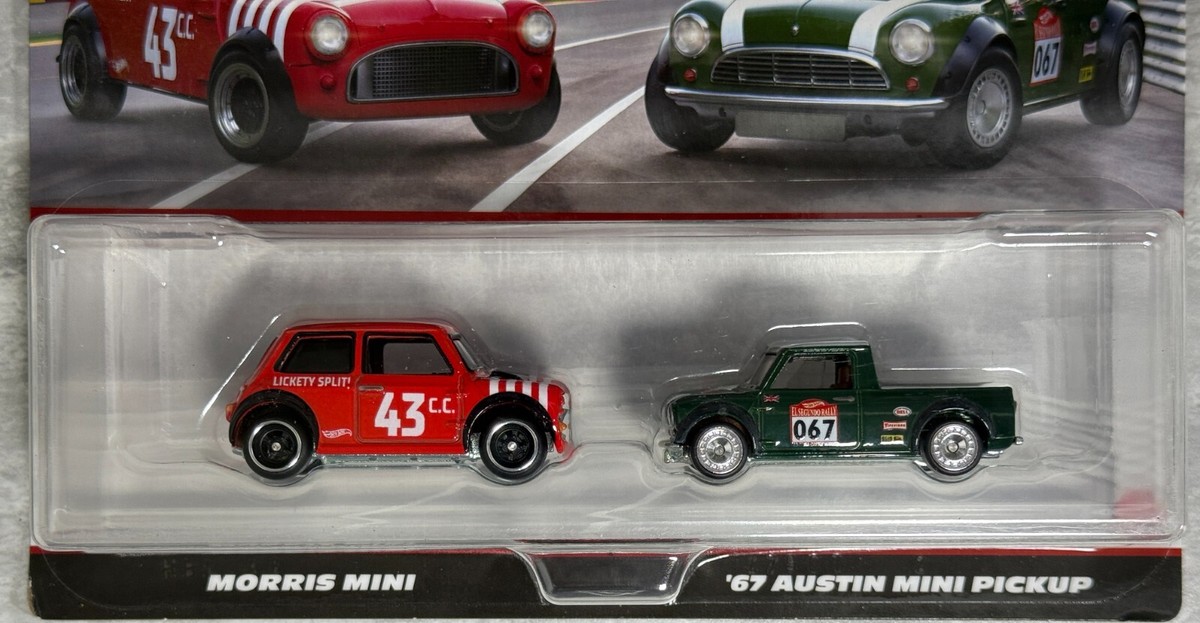 ミニカー Hot Wheels MORRIS MINI Hot Wheels - 1:64 - Morris Mini / '67 Austin Mini Pickup