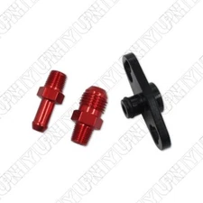 New Fuel Pressure Regulator Adapter Kit For Toyota Nissan SR20DET 240SX 1/8NPT