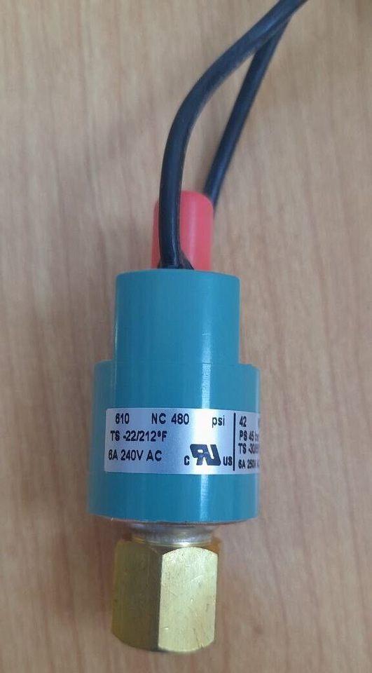 Cartucho De Control De Presión Danfoss ACB-2UB1122MW - Con Reseteo Manual - 45 Bar - 250 VA - Modelo 061F9730