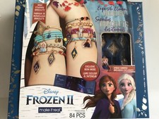 Disney Frozen 2 Make It Real Equisite Elements Jewelry Kit 84 Pieces