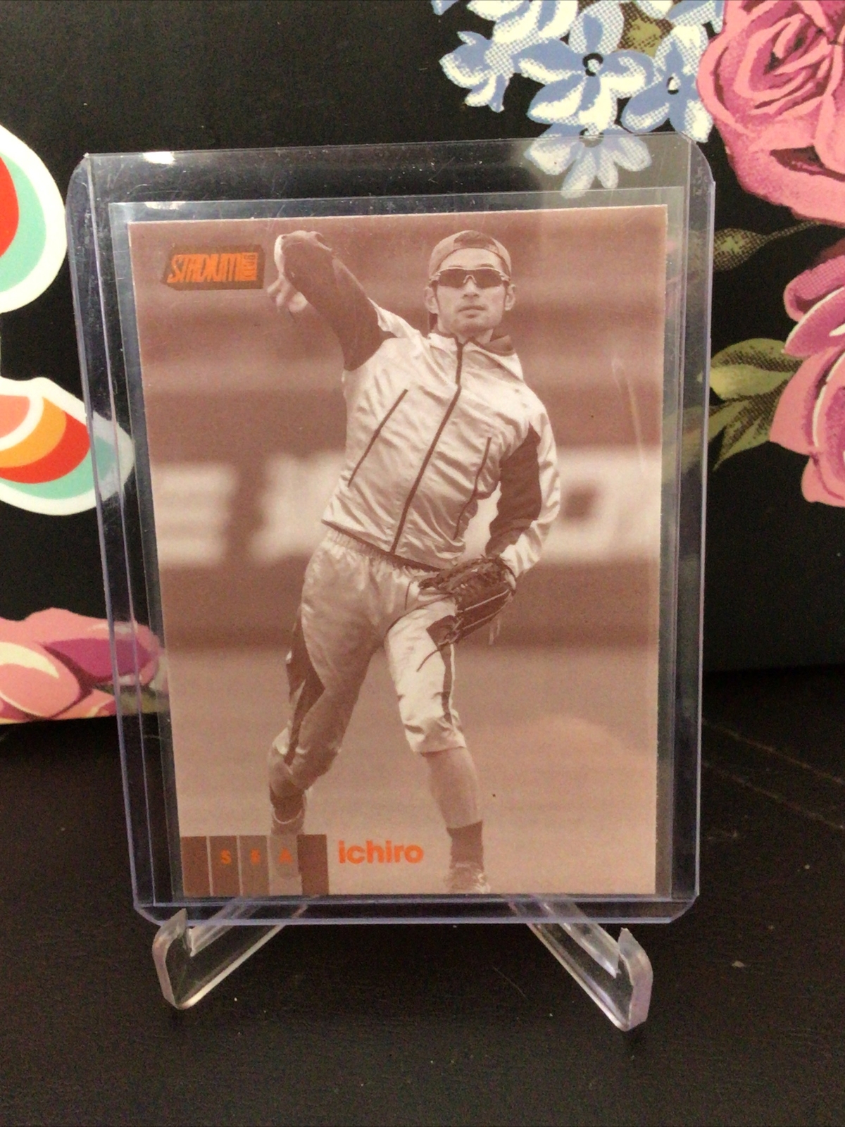 2020 Topps Stadium Club Ichiro Suzuki Sepia Parallel #244 Seattle Mariners SP