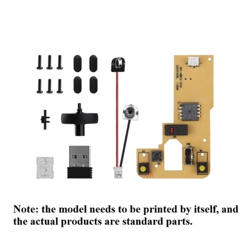 Wireless Mouse MH002 Components 3D Printing with Bluetooth-compatible 2.4GHz - Picture 5 of 8