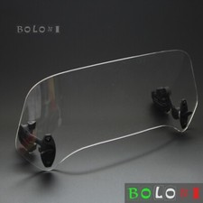 Motorcycle Wind Deflector For BMW R1200R S1000R F800R 2007 2008 2009-2015 07 08 09 10 11 12 13 14 15 Motorcycle Street Bike Windshield WindScreen Motorcycle Windshield (Color : Clear - View #5