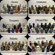 LEGO Star Wars Guaranteed Minifigure Clean No Duplicates Genuine LEGO Blind Bag
