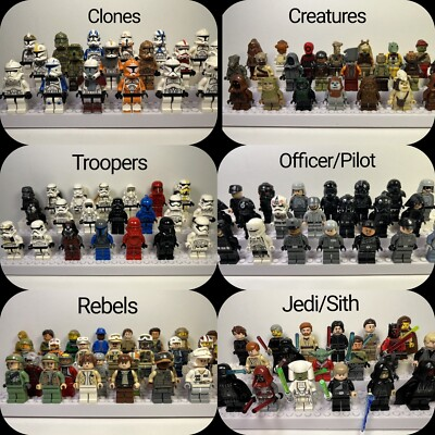 #ad #ad LEGO Star Wars Guaranteed Minifigure Clean No Duplicates Genuine LEGO Blind Bag $11.99