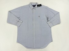 Polo Ralph Lauren Long Sleeve Yarmouth Striped Button-Down Shirt - Size: 16.5 33