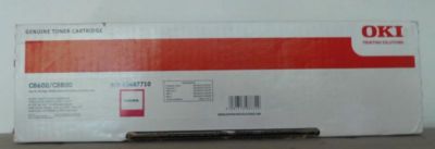 Original Oki 43487710 Toner magenta für C8600 C8800 Cdtn DN N  6000 Seiten OVP B
