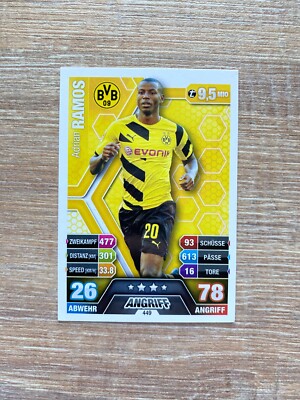 Match Attax Extra 14/15 - 449 - Adrian RAMOS