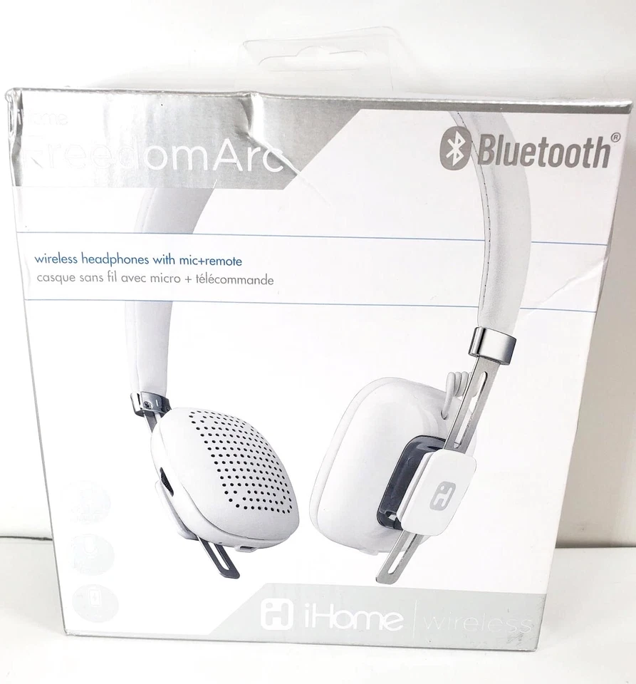 iHome FreedomArc IB81 Wireless Bluetooth Cuffie con Microfono/Remoto - Immagine 2 di 4