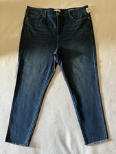 Women  s Sofia Vergara Skinny Ankle Blue Jeans Size 20