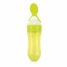 Nuby Silicone Squeeze Feeder Green