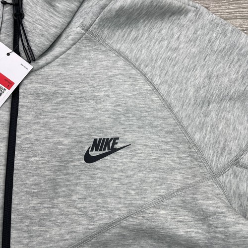 Nike Tech Fleece Hoodie Jacket Mens Large Gray Windrunner Full Zip FB7921-063 - Picture 3 of 16