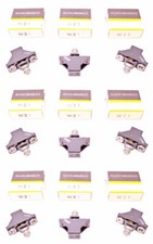 LOT OF 9 NEW ALLEN BRADLEY W21 HEATER ELEMENTS QUANTITY 