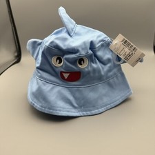 Children  s Place Blue Shark Bucket Hat 12-18m