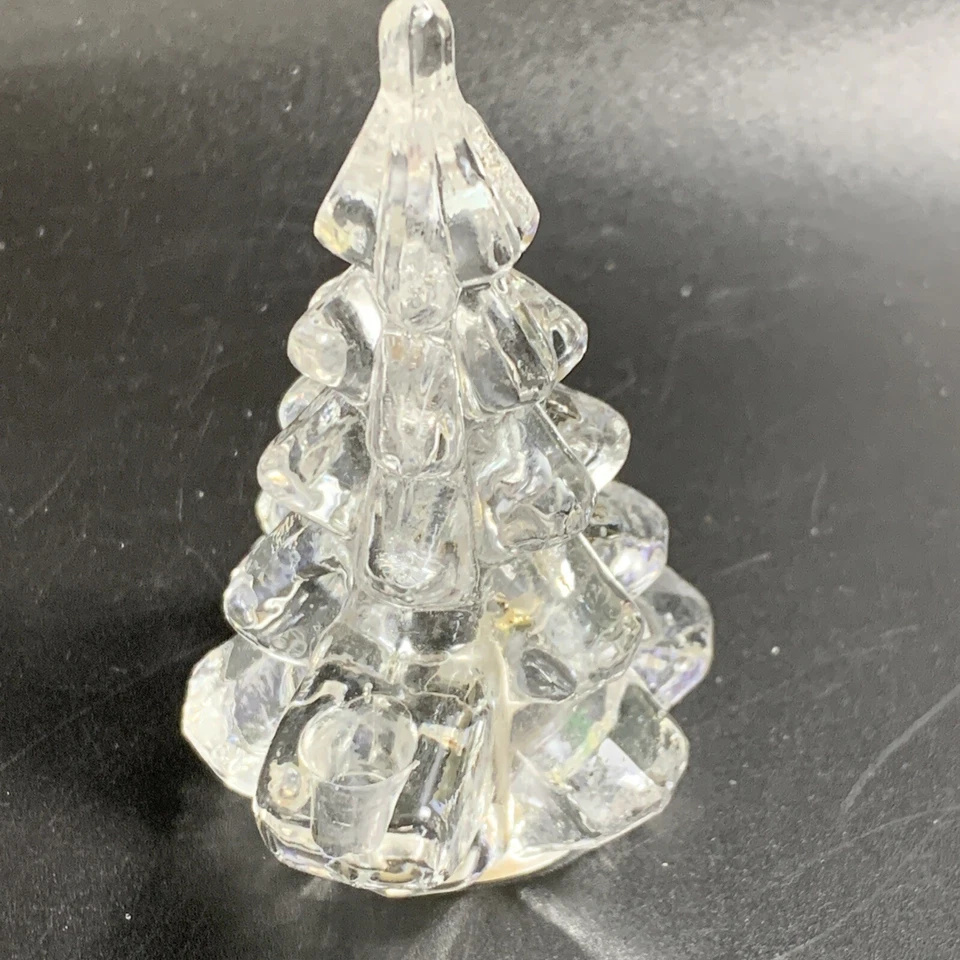 Candelabro de vidrio para árbol de Navidad Biedermann pequeño vintage Foto 2 de 4