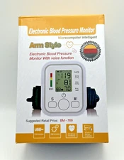 Digital Tensiometer Electronic Blood Pressure Monitor With voice function