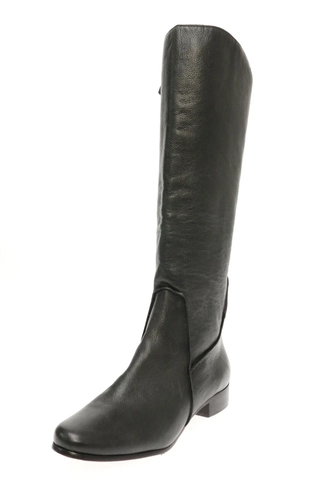 Mujer DIANE VON FURSTENBERG Botas hasta la rodilla Cuero Negro Talla 7 M $498 Foto 2 de 4