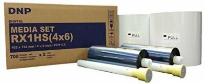 DNP DS-RX 1 HS Media Set 10x15cm 2x700 Blatt Drucker Fotopapier