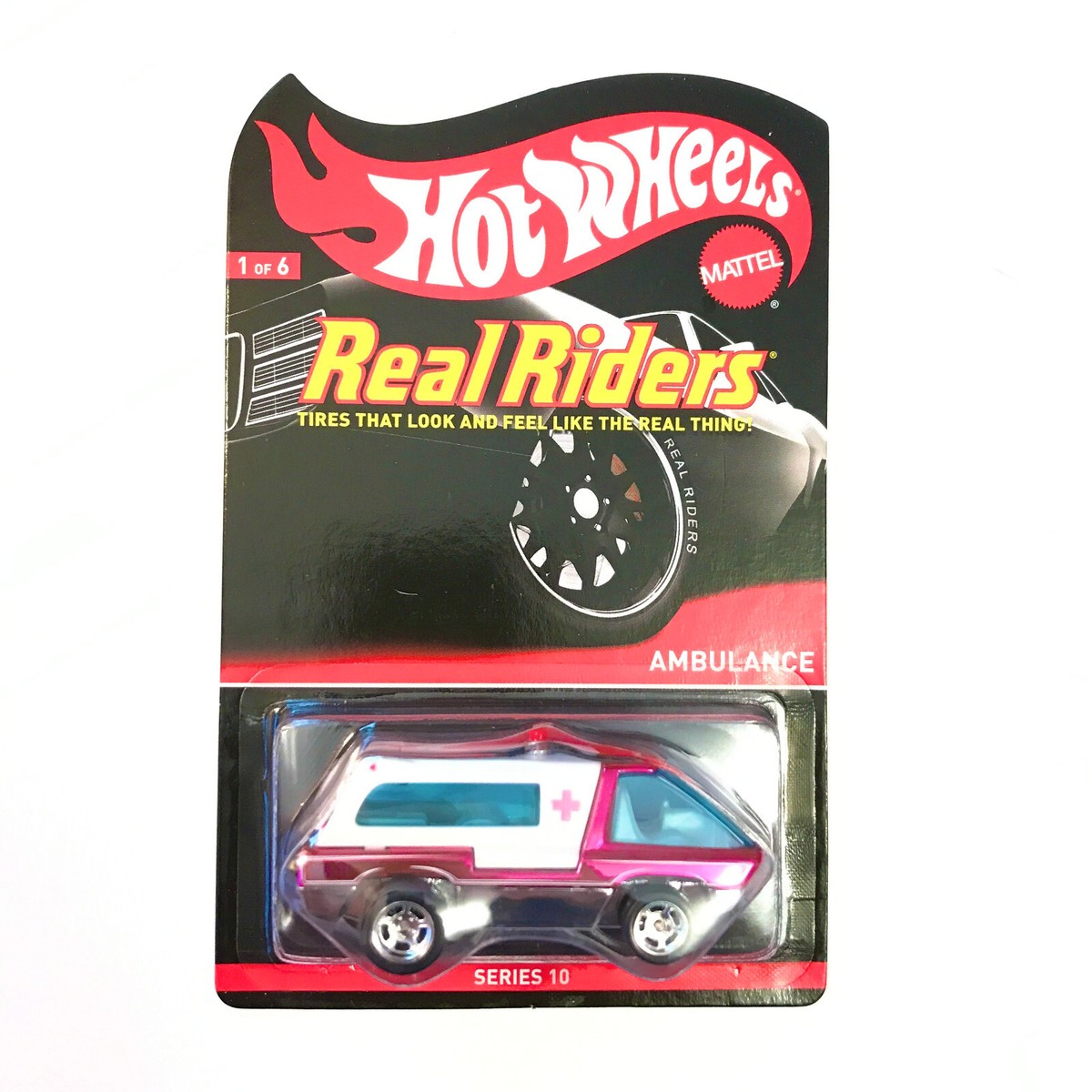 AMBULANCE Hot Wheels Real Riders series 10 RLC (#3158/04000) | eBay