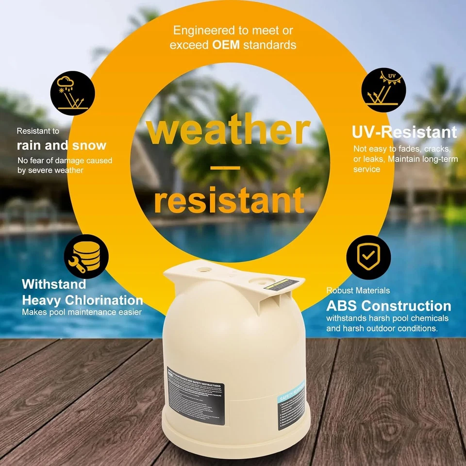 Tapa de filtro de piscina y spa de repuesto para Pen-tair 178561 178561 Foto 4 de 4